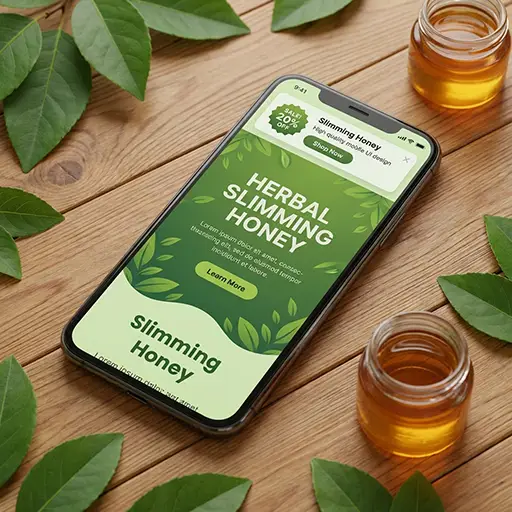 Preview Landing Page Madu Pelangsing