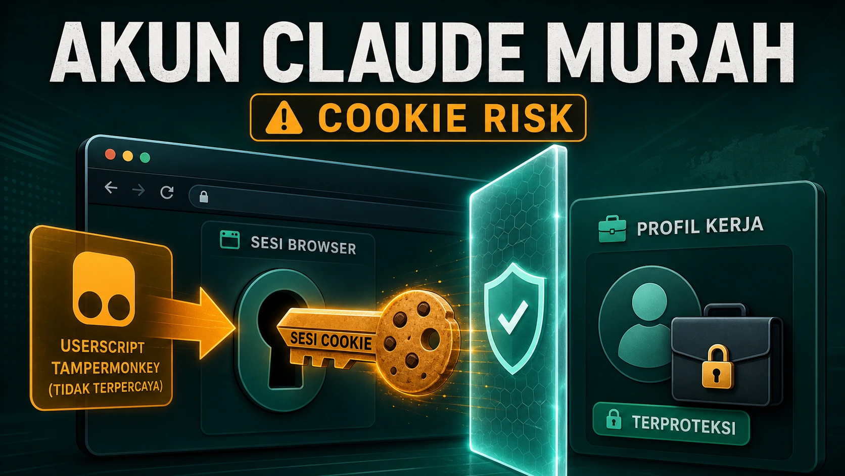 Akun Claude Max 20x Murah, Tampermonkey, dan Cookie: Ini Nama Teknik serta Risiko Datanya