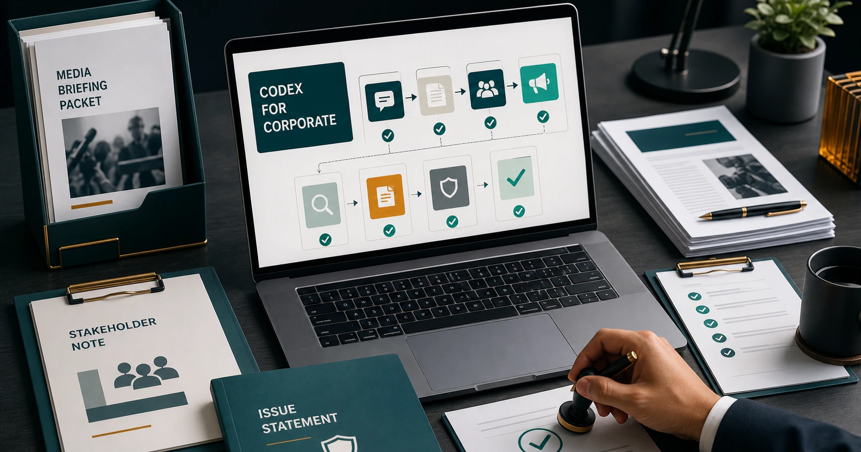 Codex untuk Corporate Communications dan PR