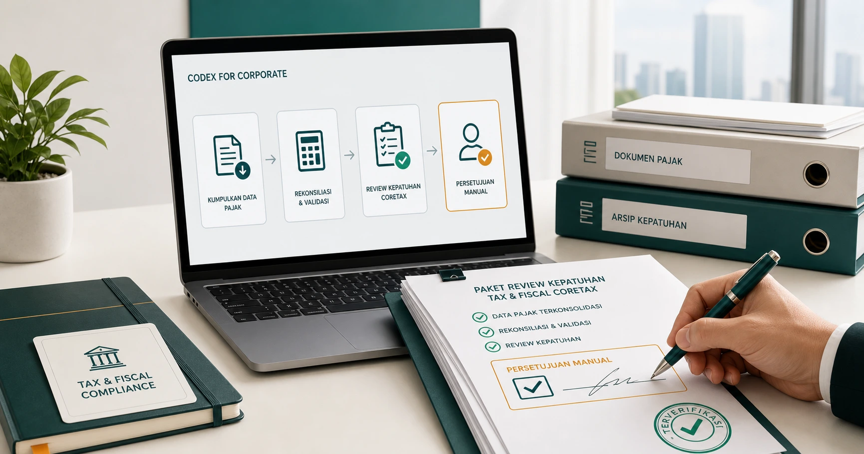 Codex untuk Tax dan Fiscal Compliance Coretax