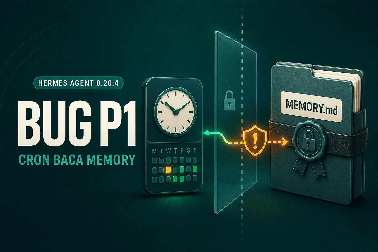 Bug P1 Hermes Agent 0.20.4: Cron Bisa Membaca MEMORY.md meski skip_memory Aktif