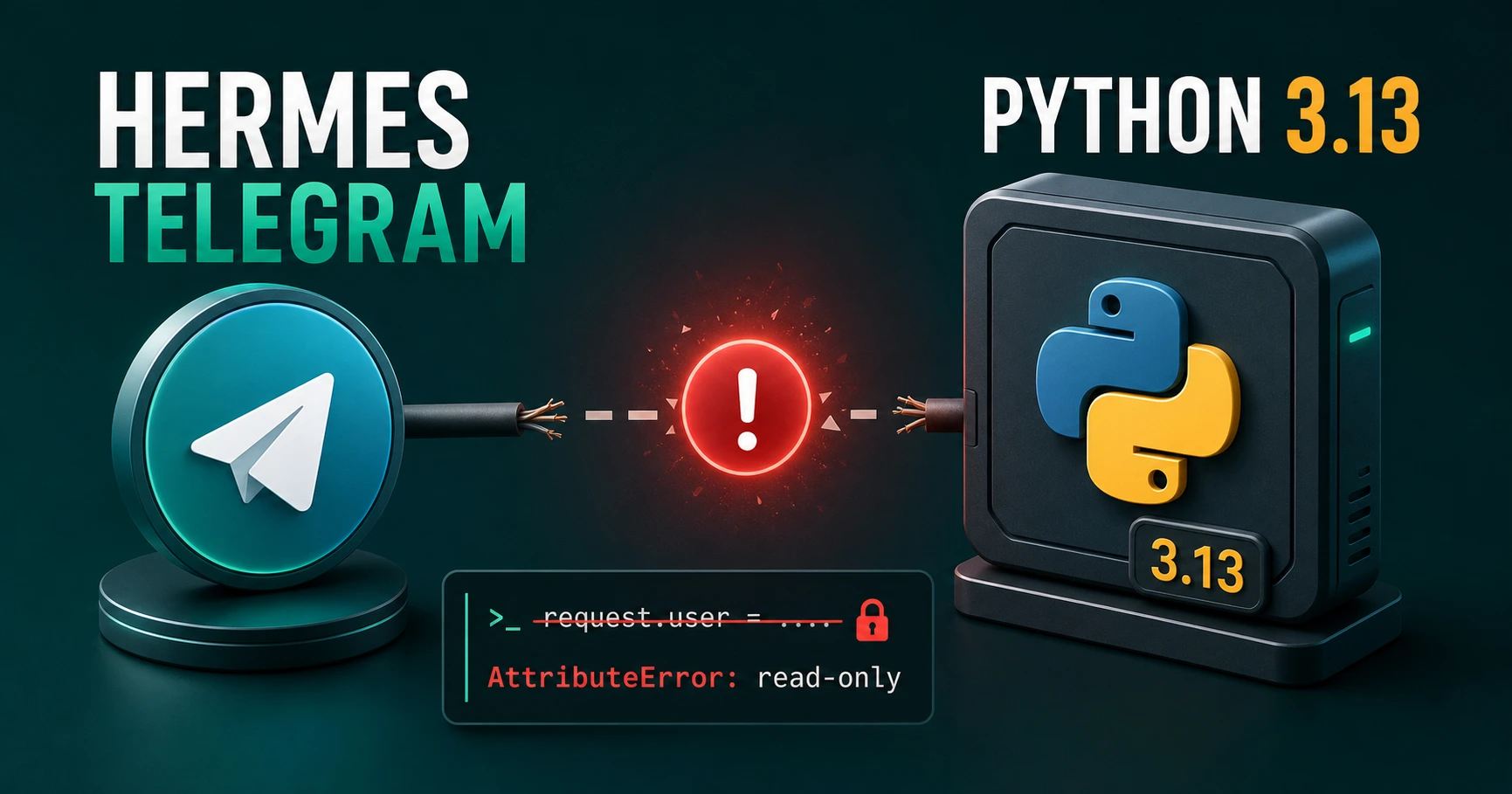 Hermes Agent 0.18.2 Bisa Gagal Total di Telegram pada Python 3.13