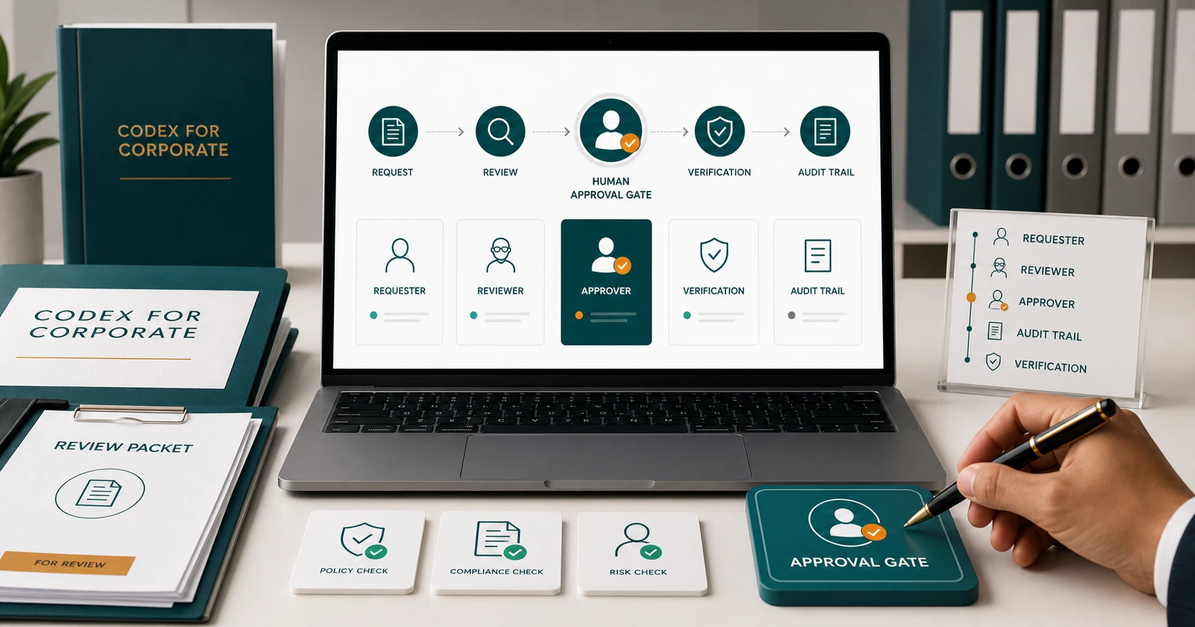 Human Approval Matrix dan Governance Pilot Codex