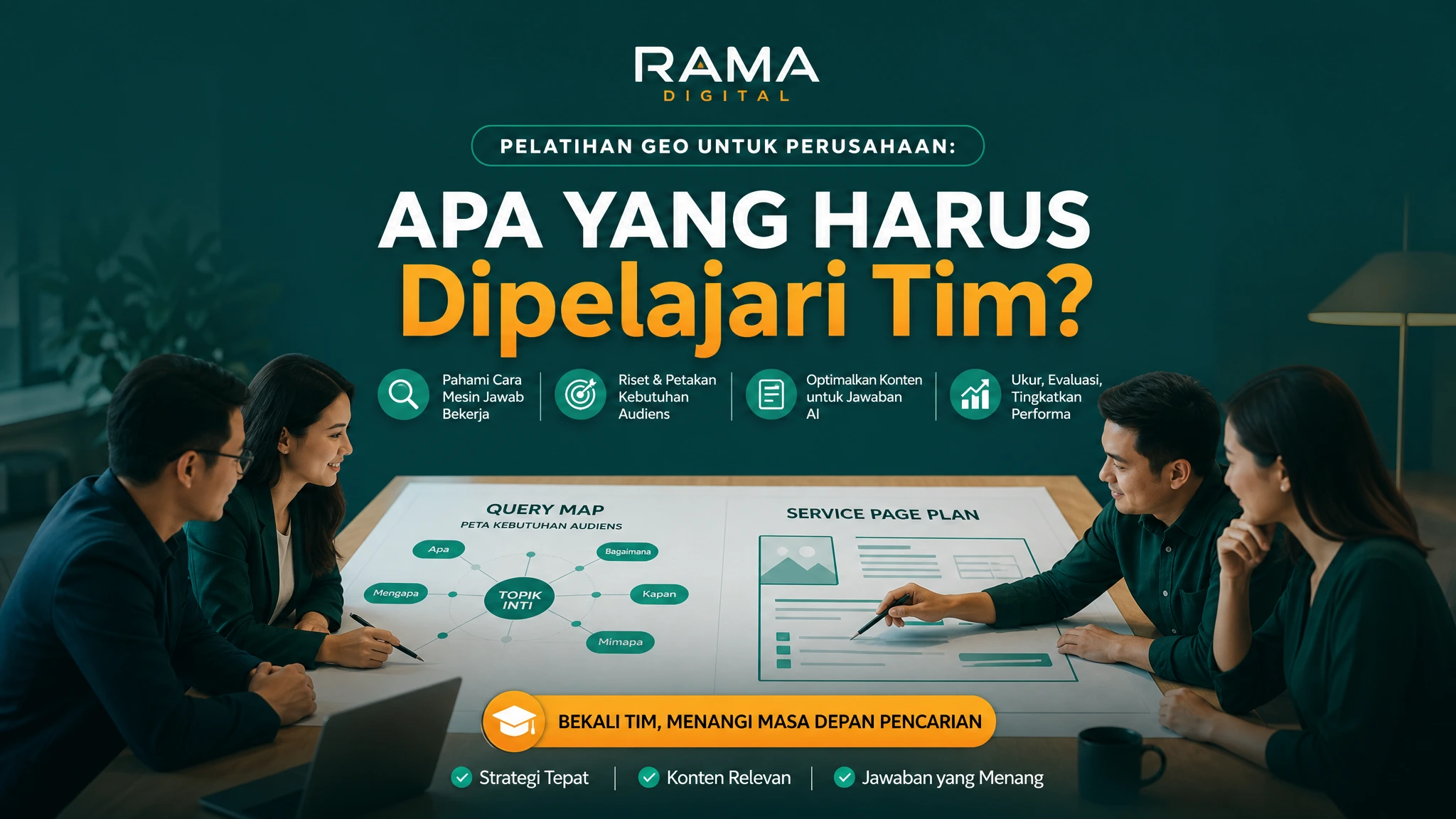 Pelatihan GEO untuk Perusahaan: Apa yang Harus Dipelajari Tim?