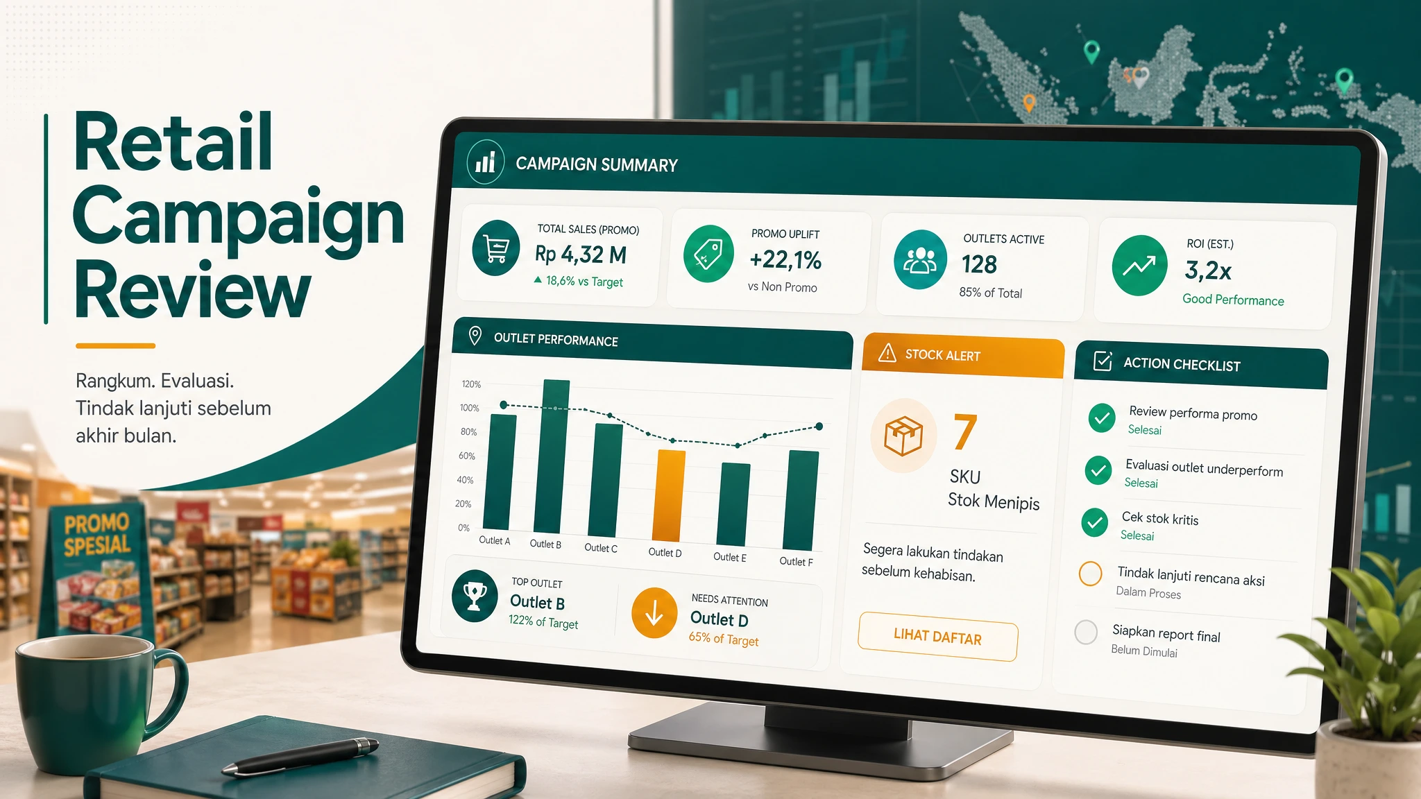 Use Case Retail: Rekap Promo dan Evaluasi Campaign Tanpa Menunggu Akhir Bulan