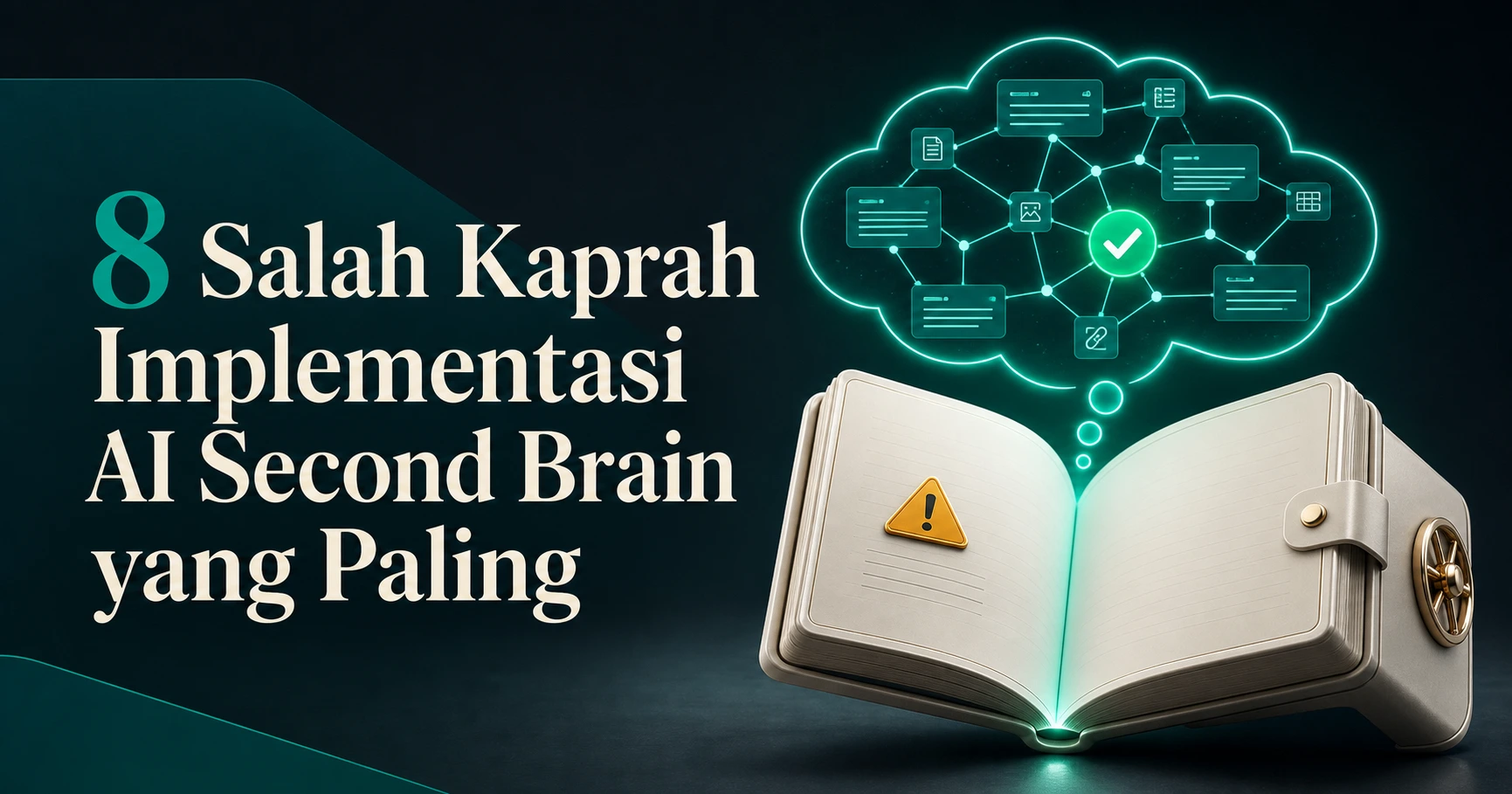 8 Salah Kaprah Implementasi AI Second Brain yang Paling Umum