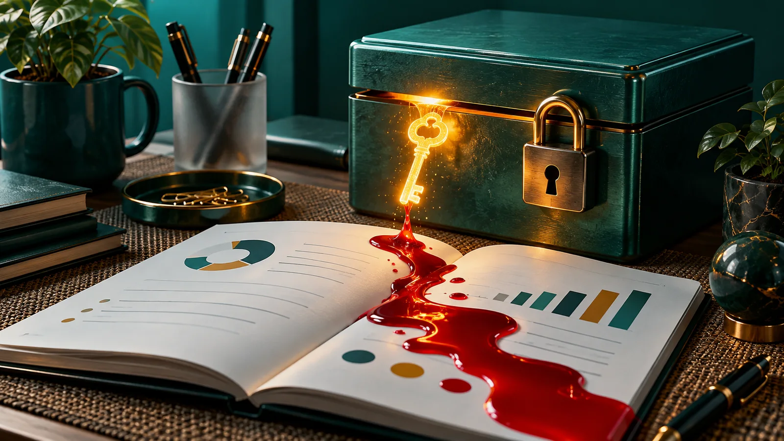 Buku log audit terbuka menerima kunci rahasia yang bocor dari kotak konfigurasi terkunci.