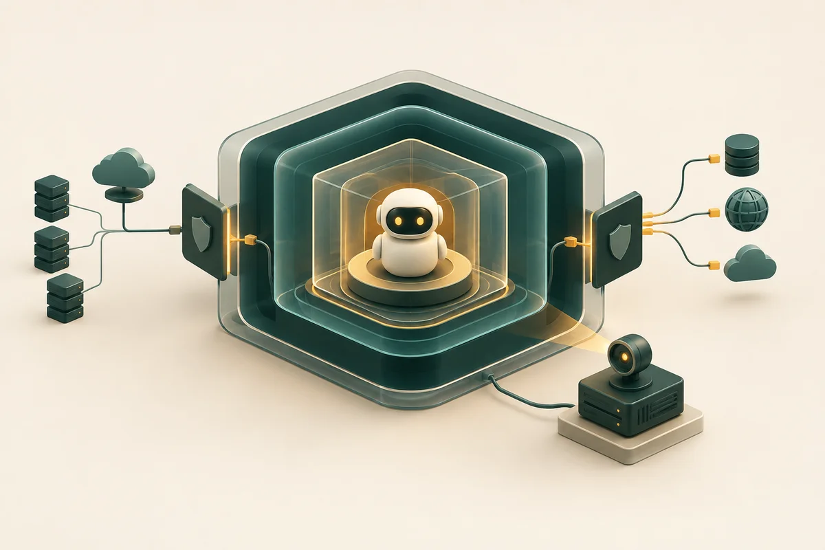 Alur AI agent melalui kebijakan OpenShell dan pemantauan Sentry