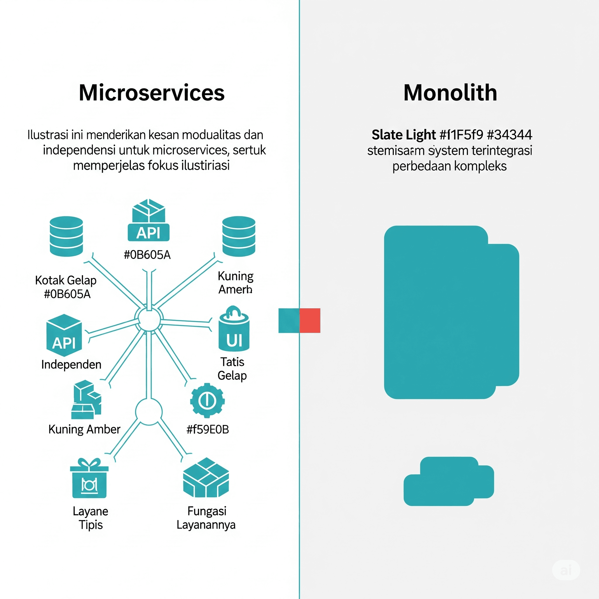 You are currently viewing Microservices vs. Monolith: Memilih Arsitektur Aplikasi yang Tepat untuk Skalabilitas dan Agilitas Bisnis