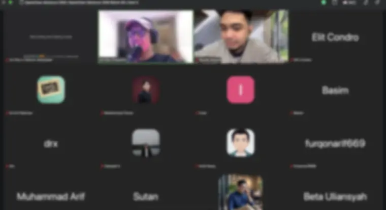Layar kelas online OpenClaw Advance CRM Batch 3