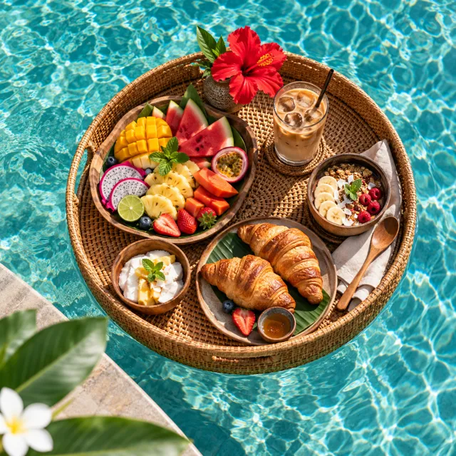 Contoh post: Sarapan apung