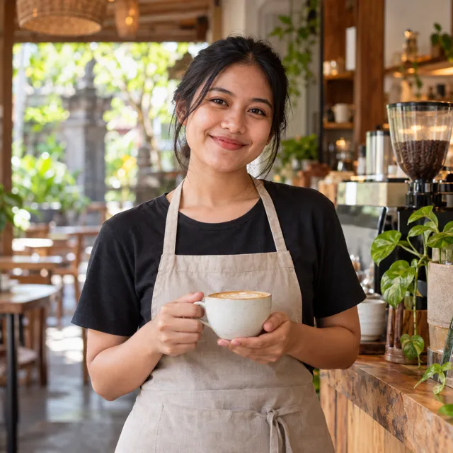 Contoh post: Kenalan dengan barista