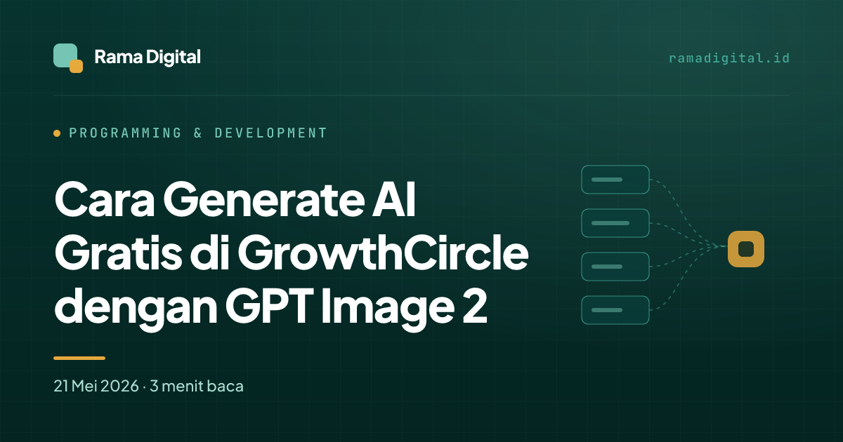 Cara Generate AI Gratis di GrowthCircle dengan GPT Image 2