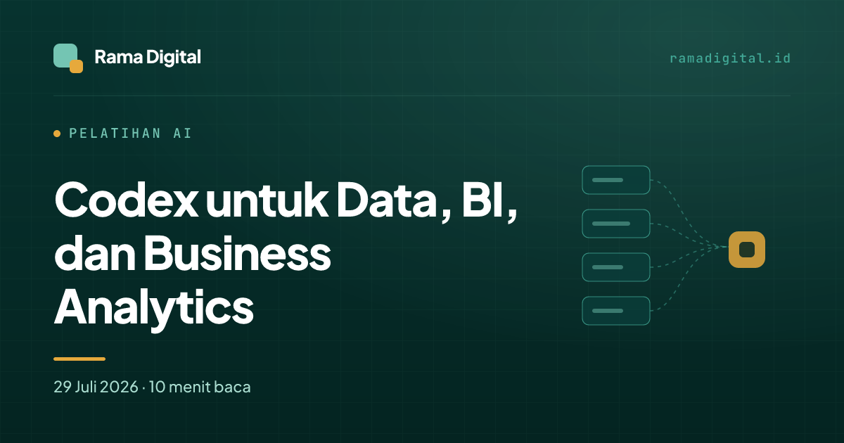 Codex untuk Data, BI, dan Business Analytics