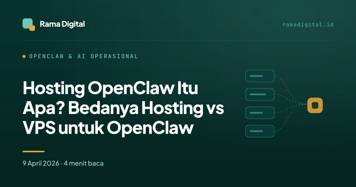 Hosting OpenClaw Itu Apa? Bedanya Hosting vs VPS untuk OpenClaw