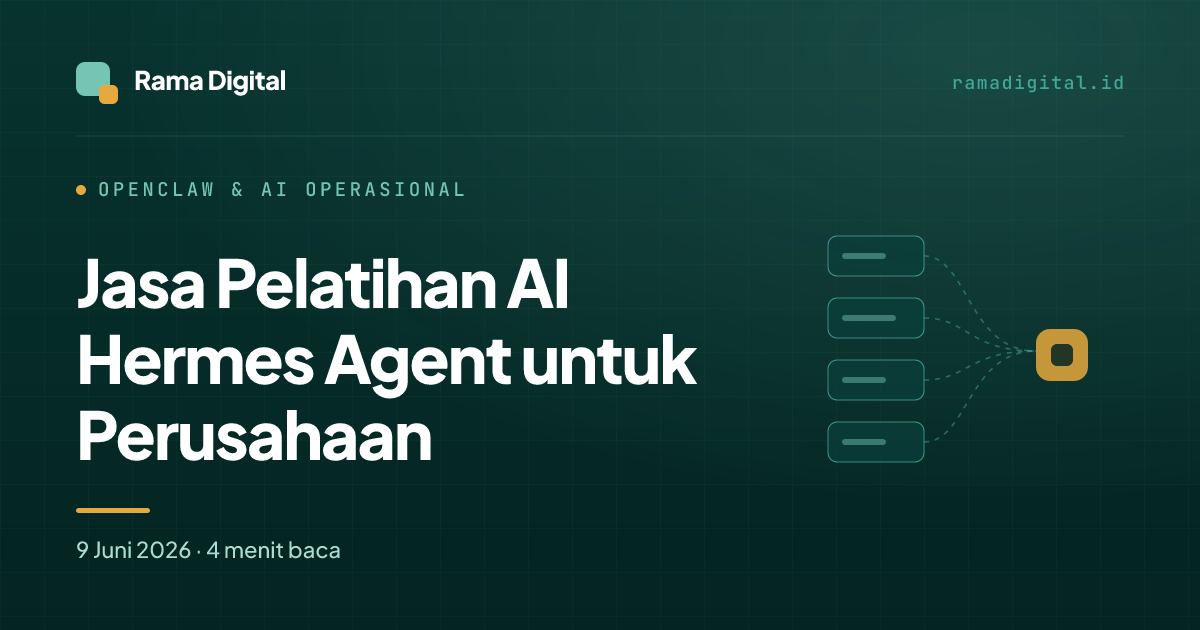 Jasa Pelatihan AI Hermes Agent untuk Perusahaan