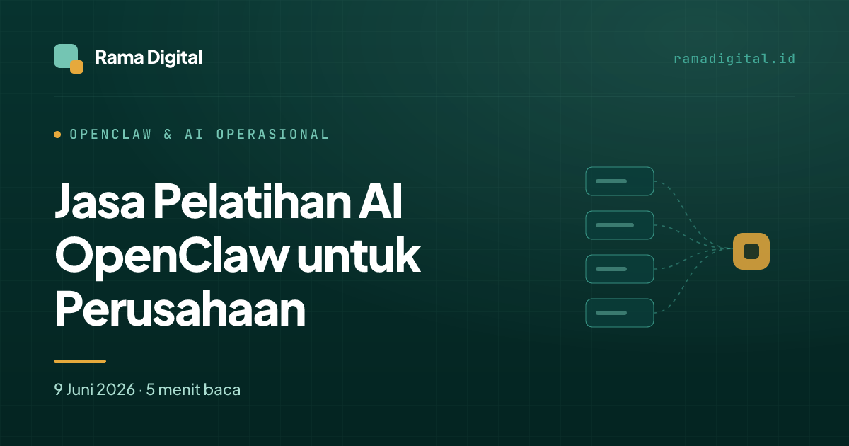 Jasa Pelatihan AI OpenClaw untuk Perusahaan