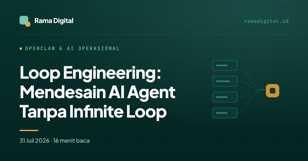 Loop Engineering: Mendesain AI Agent Tanpa Infinite Loop