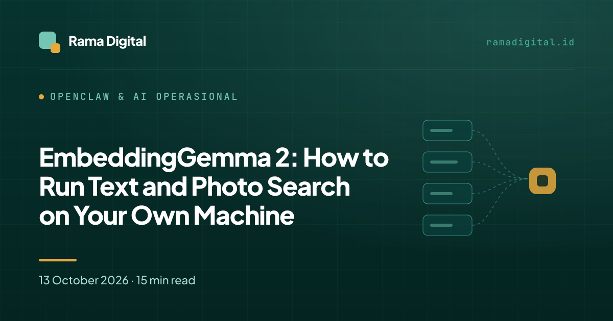 EmbeddingGemma 2: How to Run Text and Photo Search on Your Own Machine