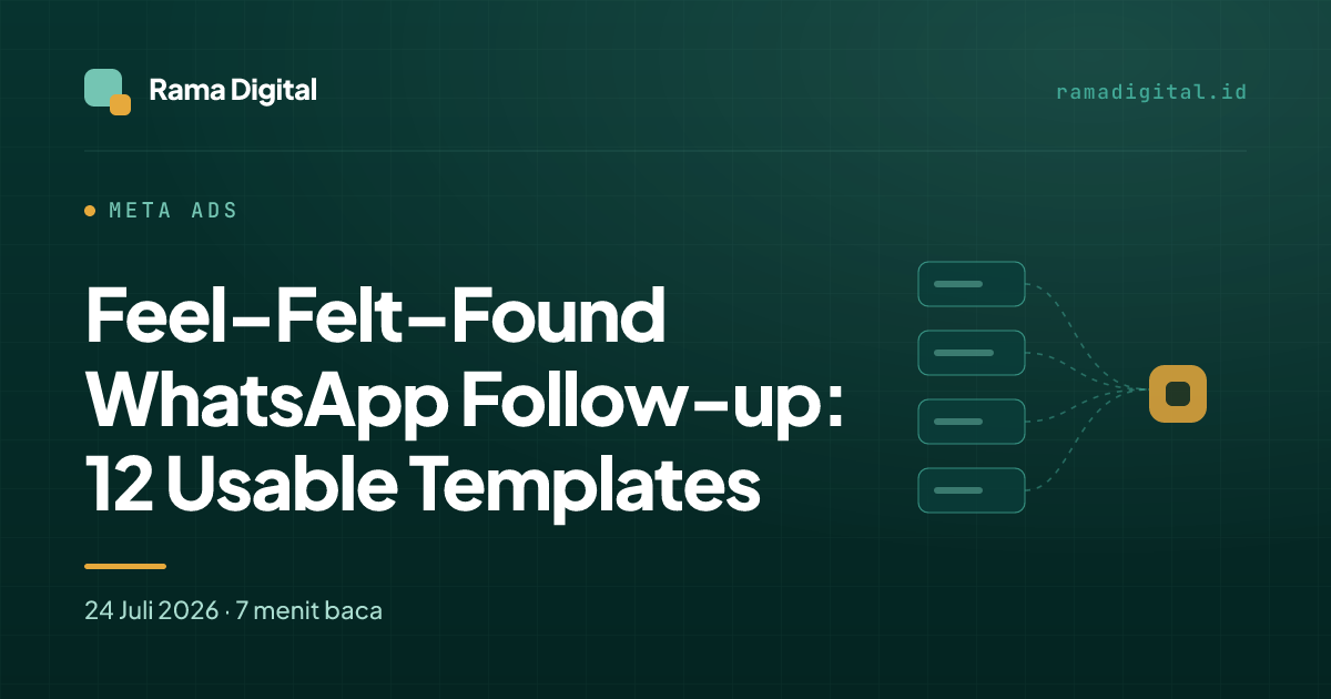 Feel–Felt–Found WhatsApp Follow-up: 12 Usable Templates