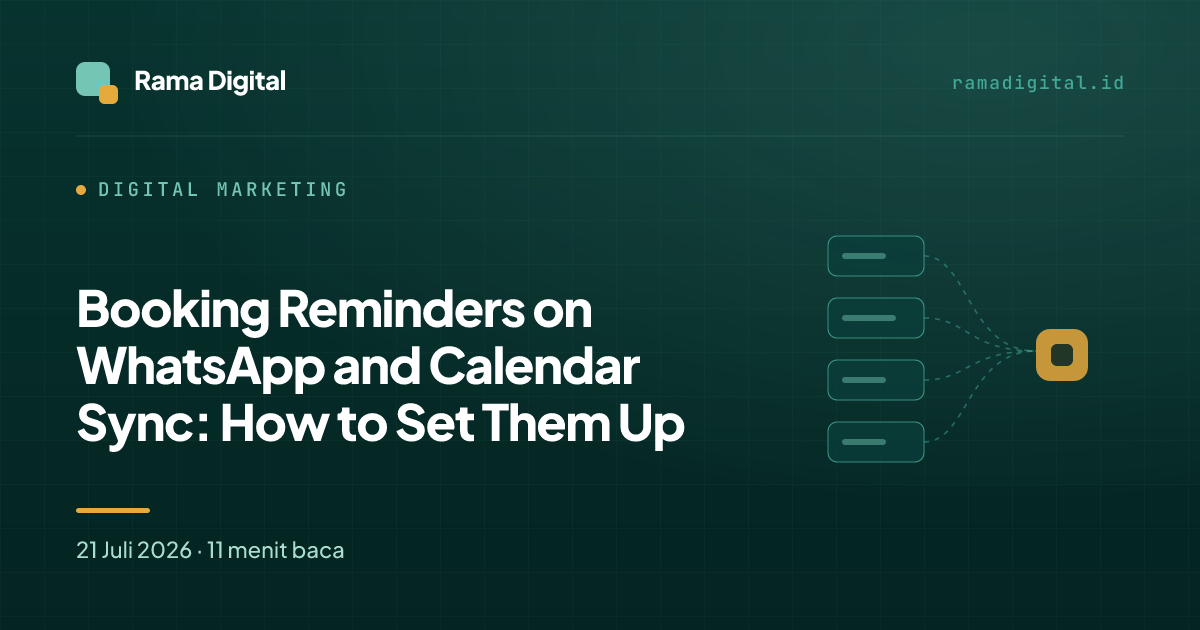 Booking Reminders on WhatsApp and Calendar Sync: How to Set Them Up
