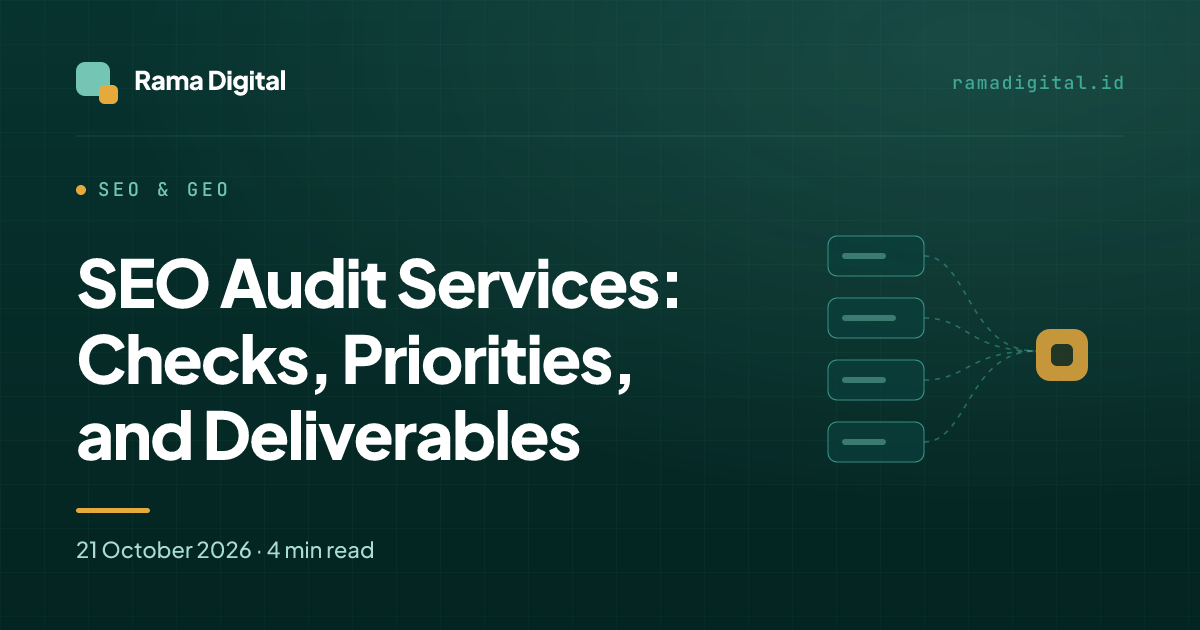 SEO Audit Services: Checks, Priorities, and Deliverables