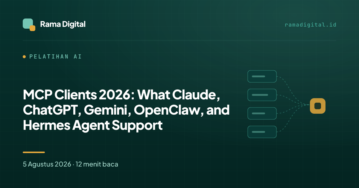 MCP Clients 2026: What Claude, ChatGPT, Gemini, OpenClaw, and Hermes Agent Support