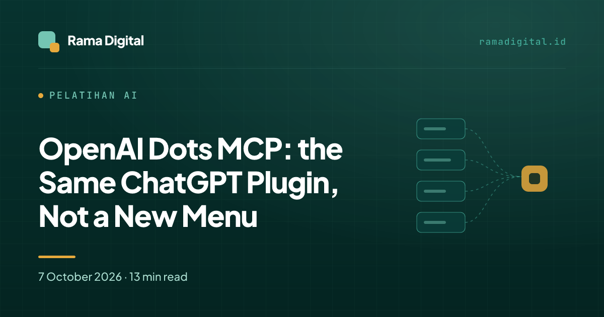 OpenAI Dots MCP: the Same ChatGPT Plugin, Not a New Menu