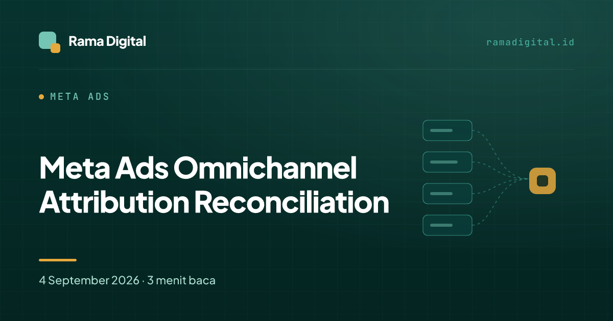 Meta Ads Omnichannel Attribution Reconciliation
