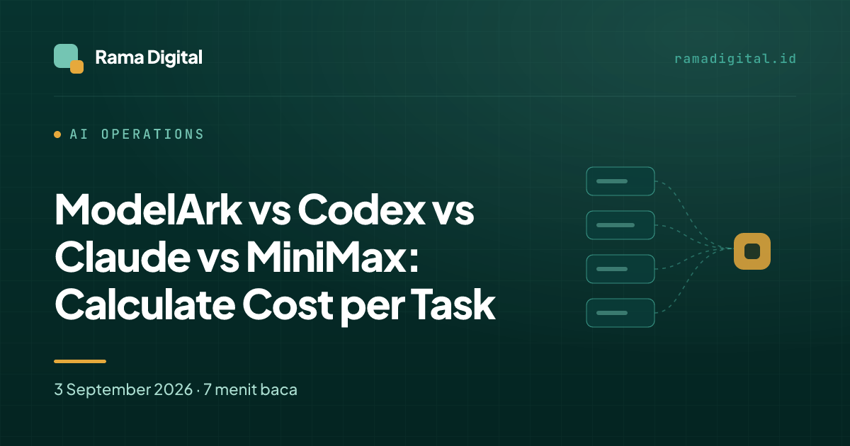 ModelArk vs Codex vs Claude vs MiniMax: Calculate Cost per Task