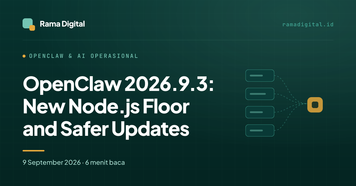 OpenClaw 2026.9.3: New Node.js Floor and Safer Updates