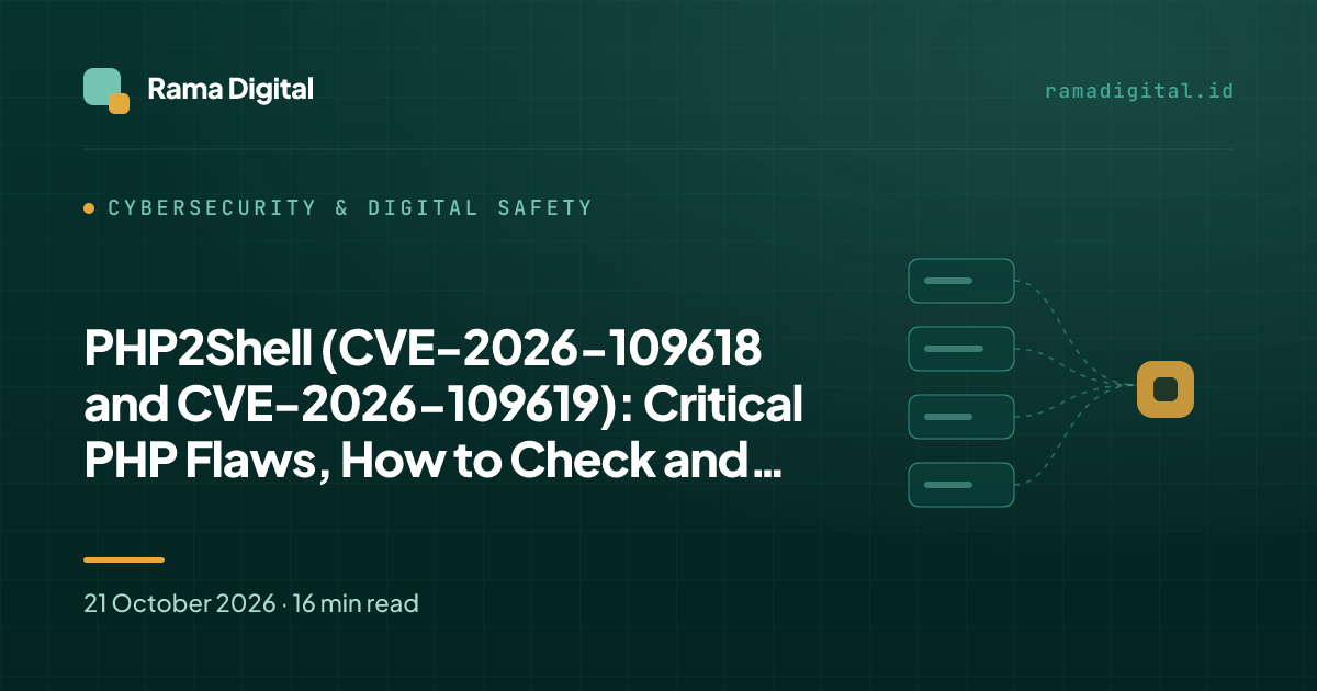 PHP2Shell (CVE-2026-109618 and CVE-2026-109619): Critical PHP Flaws, How to Check and Patch Your Server Tonight
