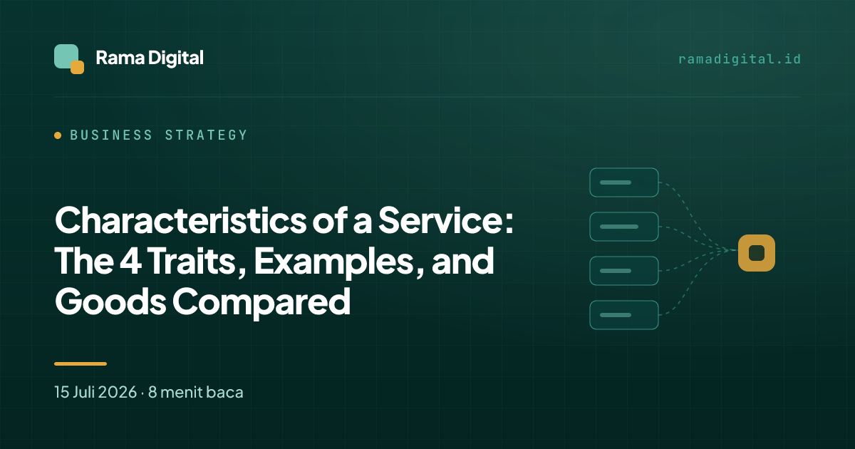 Characteristics of a Service: The 4 Traits, Examples, and Goods Compared