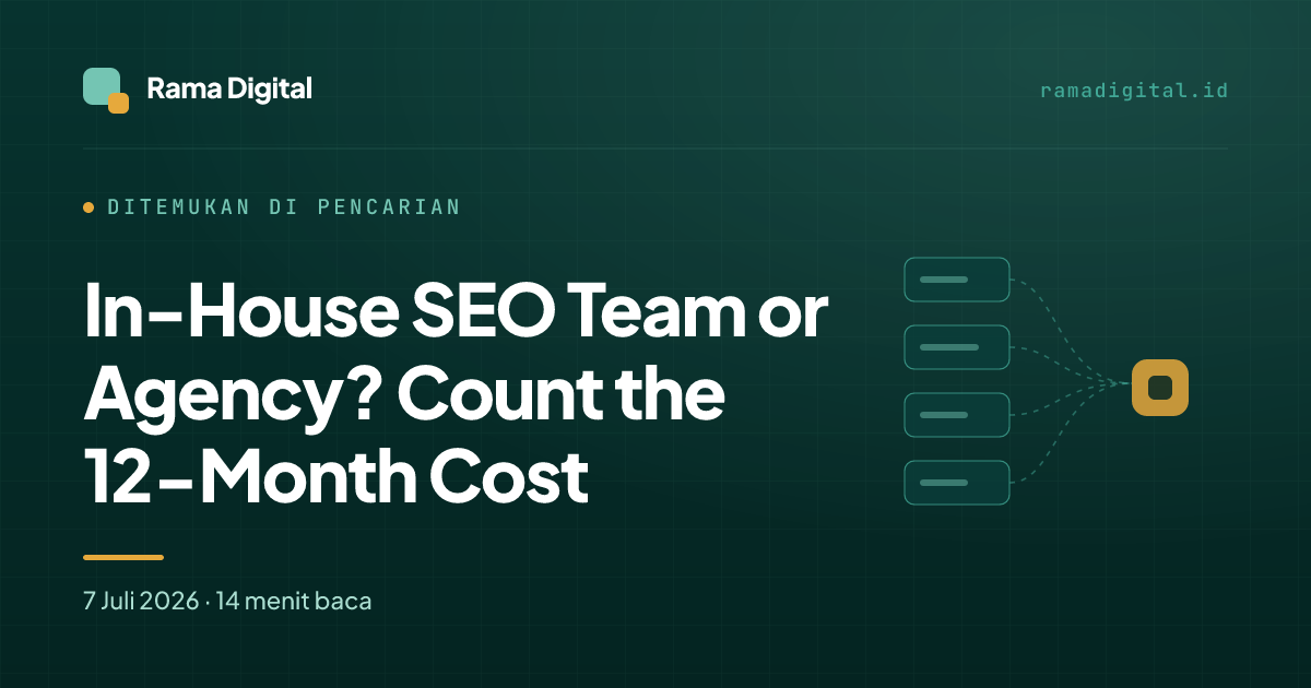 In-House SEO Team or Agency? Count the 12-Month Cost